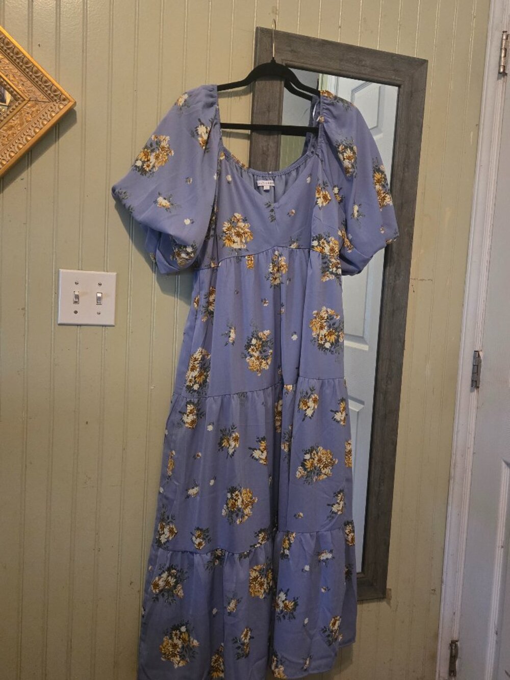 Baltic Born Purple Judith Midi Dress (Worn Once)